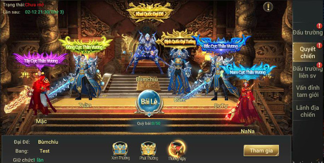 Loạt sự kiện đua top vô cùng hấp dẫn của MMORPG Thần Khúc Mobile 5