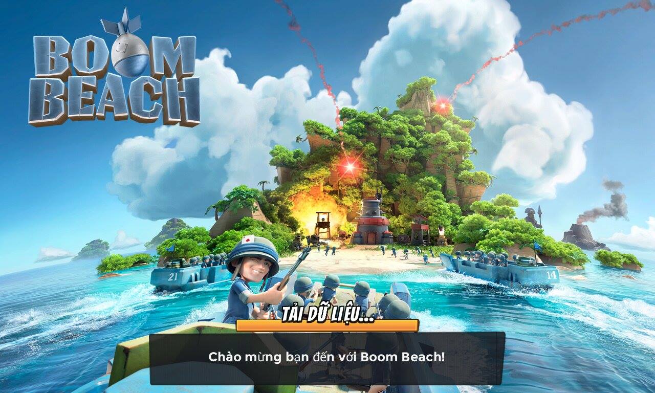 Boom Beach Việt hóa thuận tiện cho game thủ Việt