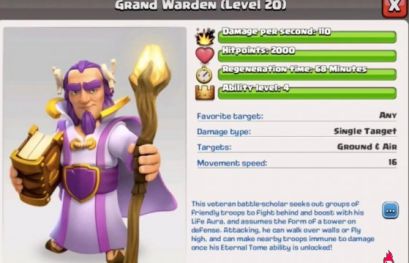 Grand Warden – Hero mới của Clash of Clans có gì hot?