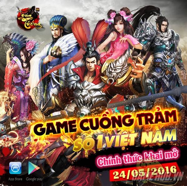 Long Tướng 3D tặng tân thủ Giftcode hoành tráng