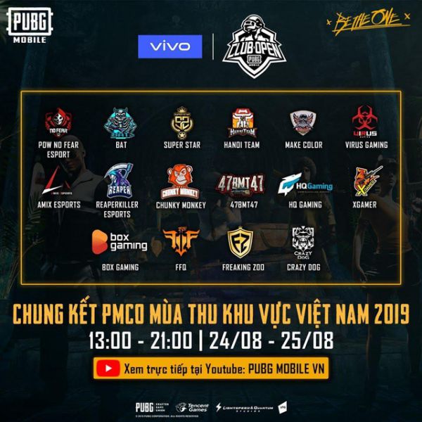 4 Đội hot nhất vòng chung kết PUBG Mobile - PMCO Mùa Thu 2019 1